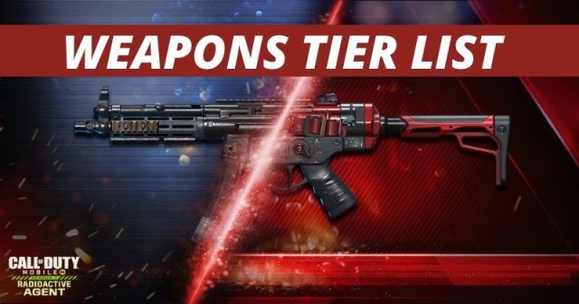 Call of Duty Mobile Best Weapons Tier List