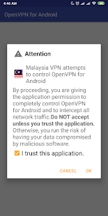 Malaysia VPN - Plugin for OpenVPN