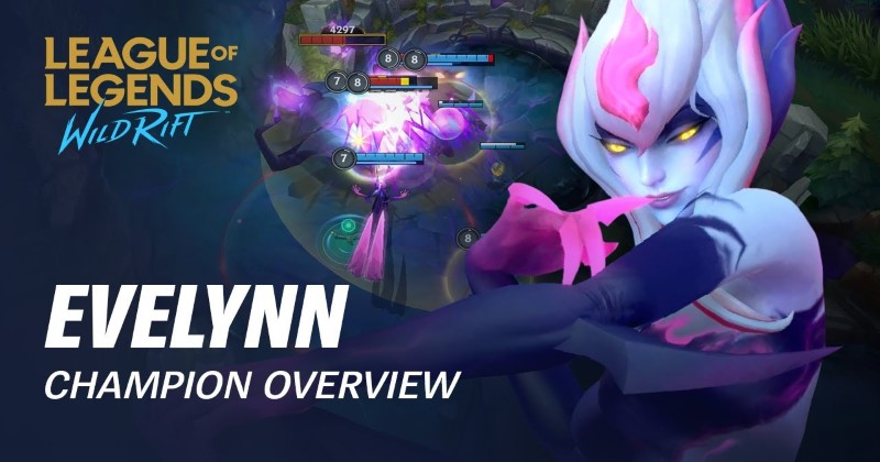 Evelyn Jungle wild rift:FullGameplay and build, League of Legends Wild Rift  (LoL Mobile)