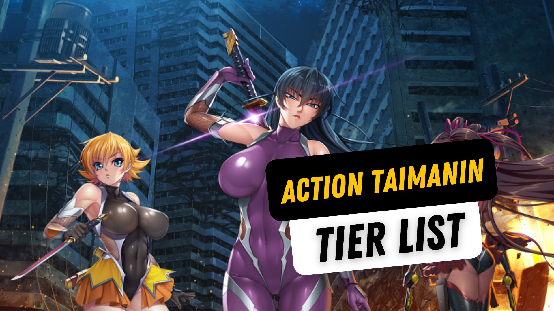 Action Taimanin Tier List of Best Waifus -November 2023