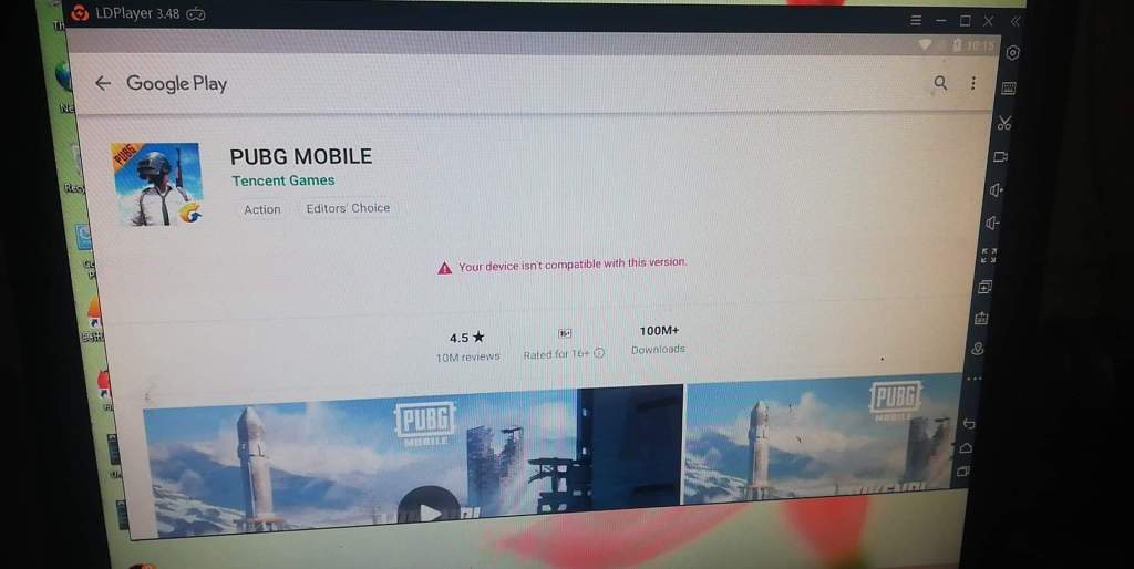 Appareil Pas Compatible avec Cette Version