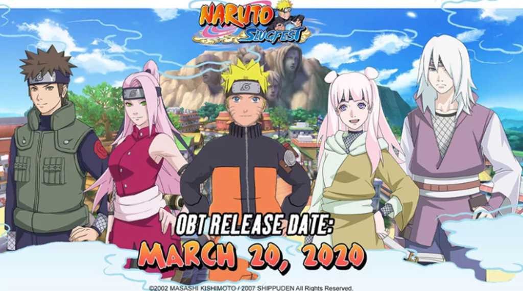 Personnages dans Naruto Slugfest 