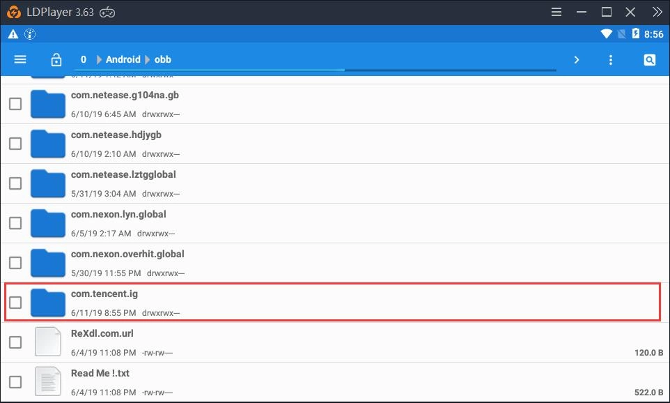 Dossier OBB créé
