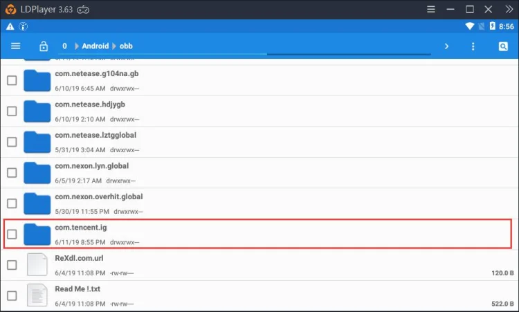 Dossier OBB créé