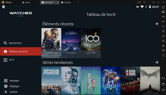 Regarder les filmes et séries à la tendance/Télécharger Watched pc