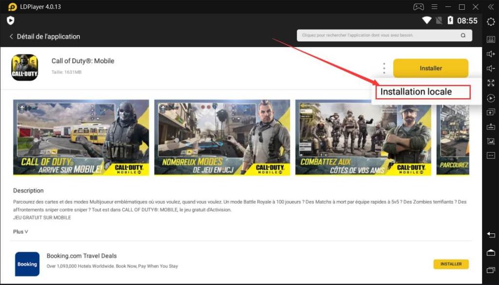 Telecharger Call of Duty sur PC Installer Local