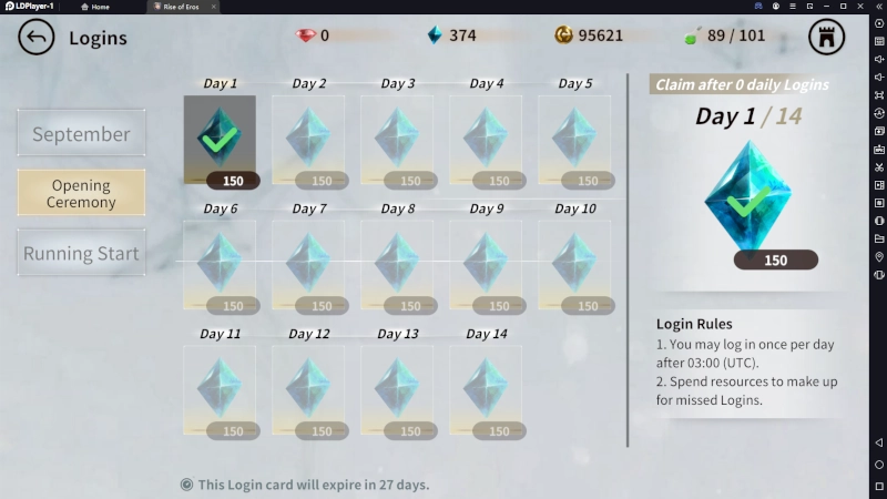 Rise of Eros - Critique du jeu et tarifs Gâcha