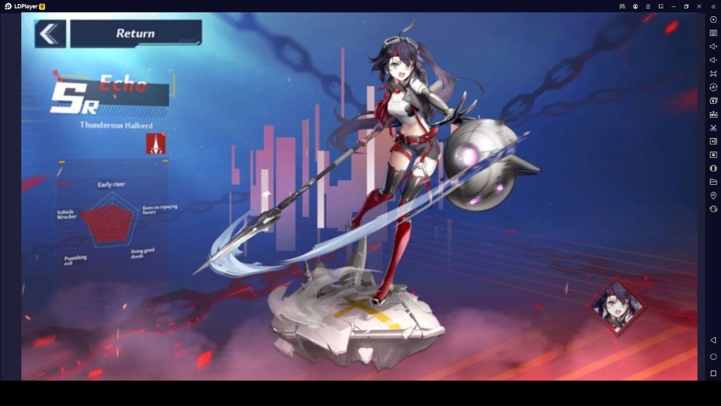 Tier list des armes de Tower of fantasy