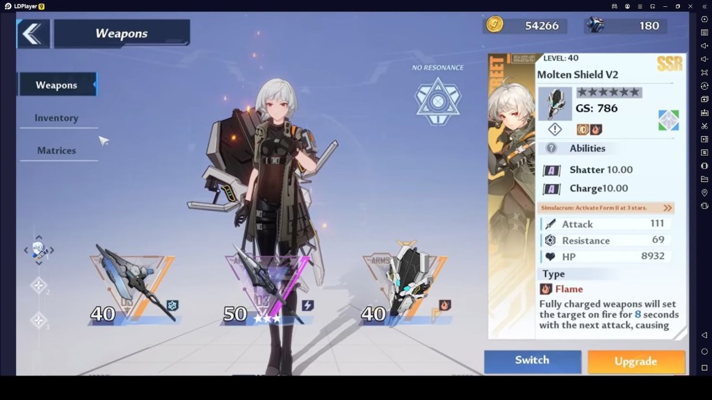 Tier list des armes de Tower of fantasy