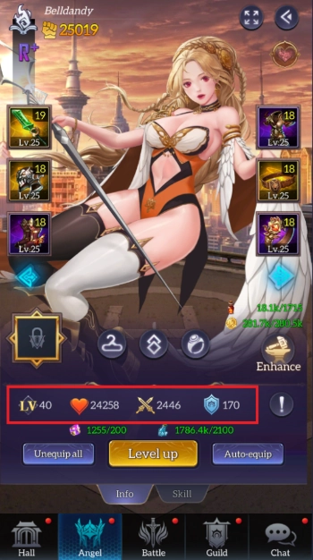 Idle Angels : Guide du débutant - Angel Stats, système de combat, et plus (Octobre 2022)