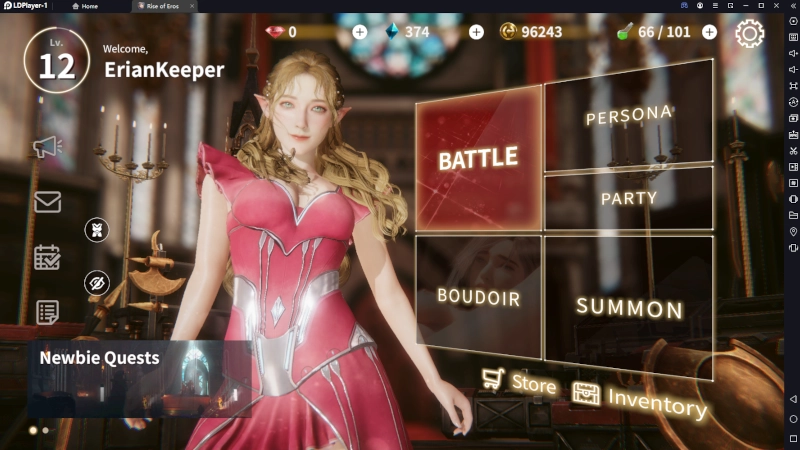 Rise of Eros - Critique du jeu et tarifs Gâcha